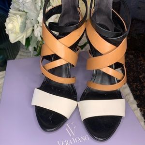 Vera Wang Strappy Heels